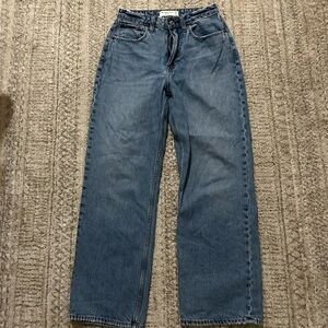 Abercrombie & Fitch Blue Straight Leg Jeans